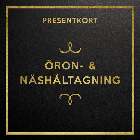 Öron- & näshåltagning